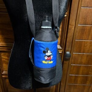 Disney Mickey Mouse Black Water Bottle